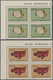 Delcampe - Thematik: Tiere, Fauna / Animals, Fauna: 1951, Fishes, 24 Values In Corner Blocks Of Four Mint Never - Sonstige & Ohne Zuordnung