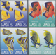 Thematik: Tiere-Fische / Animals-fishes: 2003, SAMOA: Fishes Complete Set Of Four In Horizontal IMPE - Vissen