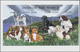 Thematik: Tiere-Hunde / Animals-dogs: 1999, ZAMBIA: Dogs Set In Two Perforate And IMPERFORATE Sheetl - Dogs