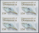 Thematik: Tiere-Meerestiere / Animals-sea Animals: 2006, Dominica. Imperforate Block Of 4 For The 15 - Marine Life