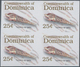 Thematik: Tiere-Meerestiere / Animals-sea Animals: 2006, Dominica. Imperforate Block Of 4 For The 25 - Marine Life