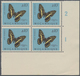 Delcampe - Thematik: Tiere-Schmetterlinge / Animals-butterflies: 1953, Butterflies, 20 Values In Corner Blocks - Butterflies