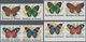 Delcampe - Thematik: Tiere-Schmetterlinge / Animals-butterflies: 1984, Butterflies, Burundi Two Complete IMPERF - Butterflies