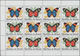 Thematik: Tiere-Schmetterlinge / Animals-butterflies: 1984, Butterflies Complete Set Of 10 In Se-ten - Schmetterlinge