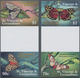 Thematik: Tiere-Schmetterlinge / Animals-butterflies: 2001, St. Vincent. Complete Set "Butterflies" - Butterflies