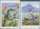 Thematik: Tiere-Vögel / Animals-birds: 2000, NICARAGUA: Birds Of America Complete IMPERFORATE Set Of - Altri & Non Classificati