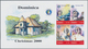 Thematik: Weihnachten / Christmas: 2000, Dominica. Imperforate Miniature Sheet Of 4 For The Series " - Christmas