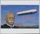Thematik: Zeppelin / Zeppelin: 2000, GRENADA-CARRIACOU: 100 Years Of Zeppelin Airships IMPERFORATE M - Zeppelins