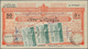 Ägypten - Besetzung Von Palästina: 1961: Postal Order 50m. Bearing Syria 1959 12½p. (three) In Combi - Other & Unclassified