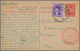 Delcampe - Ägypten - Ganzsachen: 1940 Five Postal Stationery Cards King Fouad 13m. Each Uprated King Farouk 10m - Other & Unclassified