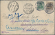 Ägypten - Besonderheiten: 1906, Germany 3 Pfg. And 5 Pfg. On Cover From Frankfurt 23.12.06 (flap Mis - Other & Unclassified