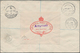 Aitutaki: 1914, Six Surcharges, Nearly Cpl. Set Tied "AITUTAKI JA 21 14" To Registered Cover Via "CO - Aitutaki