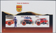 Angola: 2004, Fire Brigade Complete IMPERFORATE Set Of Three (different Cars And Firefighter) From U - Angola