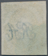 Argentinien: 1864, 15 C Sharp Print Blue, First Print Run Without Perforation, Very Nice Example Wit - Other & Unclassified