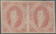 Argentinien: 1867 'Rivadavias' 5c. Light Rose, No Watermark, 6th Printing, IMPERFORATED HORIZONTAL P - Otros & Sin Clasificación
