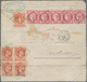 Argentinien: 1874 Large Part Of Cover Sent From Buenos Aires To Bodeaux Per Steamer "Geronde", Frank - Other & Unclassified