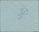 Argentinien: 1913 Commercially Used Postal Form Envelope With Black Postage Paid, Sent From Mendoza - Other & Unclassified