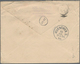 Argentinien - Ganzsachen: 1898 Commercially Used And High Uprated Postal Stationery Envelope 5 Centa - Ganzsachen