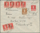 Argentinien - Ganzsachen: 1925 Commercially Used And Uprated Postal Stationery Envelope, Sent By Reg - Ganzsachen