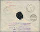 Argentinien - Ganzsachen: 1925 Commercially Used And Uprated Postal Stationery Envelope, Sent By Reg - Ganzsachen