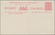 Neusüdwales: 1907, Pictorial Stat. Postcard Coat Of Arms 1d. Red With Divided Address Side And View - Covers & Documents