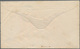 Victoria: 1890, QV 1d. Brown-orange PTPO Stat. Envelope With Enclosed 32pp Booklet With Advertisment - Covers & Documents