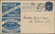 Victoria: 1895 (13.11.), Havelock/Fosters Stat. Postcard QV 1d Dark Blue Written In Brunswick And Us - Covers & Documents