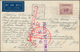 Australien: 1940, 5d Ram Tied "SYDNEY 21 NOV 1940" To Real Photo Ppc "Martin Place, Sydney NSW" By A - Mint Stamps