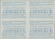 Australien: 1953, May. International Reply Coupon 1 $ (London Type) In An Unused Block Of 4. Luxury - Mint Stamps