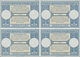 Australien: 1959, May. International Reply Coupon 1 S 3 D (London Type) In An Unused Block Of 4. Lux - Nuevos
