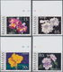 Bahamas: 2004, 200 Years Royal Horticultural Society (flowers) Complete IMPERFORATE Set Of Four (Cat - 1963-1973 Ministerial Government