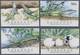 Barbados: 2005, Lizard 'Barbados Anole (Anolis Extremus)' Complete IMPERFORATE Set Of Four, Mint Nev - Barbados (1966-...)