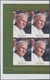 Belize: 2005, Death Of Pope John Paul II. $1 In An IMPERFORATE Block Of Four With Margins On Three S - Belize (1973-...)