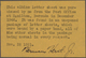 Bermuda-Inseln: 1945, Unused And Unfolded Albino Letter Sheet, With Signed Declaration Of Authentici - Bermuda