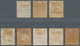 Betschuanaland: 1885-87 Complete Set Of Eight Cape Definitives Optd. "British/Bechuanaland", Three W - 1885-1964 Herrschaft Von Bechuanaland