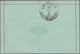 Brasilien - Ganzsachen: 1884, Two Letter Cards 200 R Green On Greenish In Different Types (frame Per - Postal Stationery