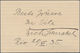 Brasilien - Ganzsachen: 1931, Two Letter Cards 100 R Orange On Buff, Both Different Uprated And Sent - Postal Stationery