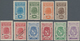 Brasilien - Besonderheiten: 1920 (ca.), Revenue Stamps 'THESOURO DO ESTADO DO PARA' Nine Different S - Other & Unclassified