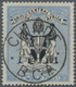 Britisch-Zentralafrika: 1896, 1₤ Blue/black With Central Postmark "CHINDE B.C.A.", Signed Brun And R - Other & Unclassified