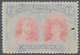 Britische Südafrika-Gesellschaft: 1910, Double Heads, 1 £, Bluish-slate/carmine-red, Some Imperfecti - Unclassified