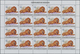 Delcampe - Burundi: 1982. AFRICAN WILDLIFE. Complete Set Of 13 From 2fr. To 85fr. In Complete Sheets Of 20 Stam - Used Stamps