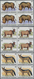 Burundi: 1982, African Wildlife Complete Set Of 13 From 2fr. To 85fr. (Lion, Giraffe, Rhinoceros, El - Used Stamps