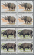 Delcampe - Burundi: 1982, African Wildlife Complete Set Of 13 From 2fr. To 85fr. (Lion, Giraffe, Rhinoceros, El - Usati
