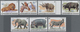 Burundi: 1983, African Wildlife Complete Set Of 13 From 2fr. To 85fr. (Lion, Giraffe, Rhinoceros, El - Used Stamps