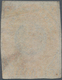 Neufundland: 1860 1s. Orange-vermilion On Thin Paper, Imperf, Used, With Complete Margins All Round, - 1857-1861