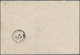 Neufundland: 1898, 2c. Orange-vermilion, 3c. Grey And 10c. Black (faint Toning), Attractive Franking - 1857-1861