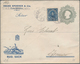 Chile - Ganzsachen: 1912, Stationery-envelope 5 C Greenish-grey With Private Imprint "No Hay Mas Rat - Chile