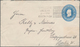 Costa Rica: 1911/23, Two Stationery Envelopes: 1911, Columbus 10 C Blue With Early Machine Cancel "S - Costa Rica