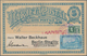Costa Rica: 1925, Two Stationery Cards: 2 C Green Uprated 1 C + 2x 3 C With Cancel "TURRIALBA 4 NOV - Costa Rica