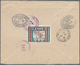 Costa Rica: 1927 (5.9.), Registered Airmail Cover Bearing 6c. Definitive And 20c. Airmail Stamp (hor - Costa Rica